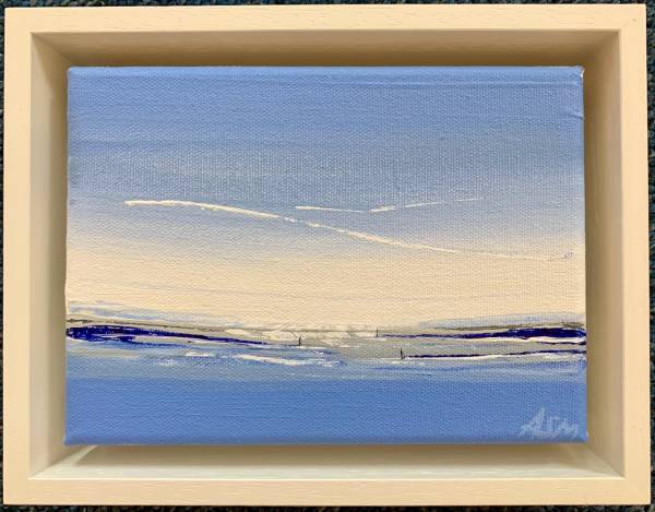 - Acrylic on Canvas, Painting by Annabel Menheneott, measuring 13 x 18 cm (H x W) framed at 17 x 22 cm £275